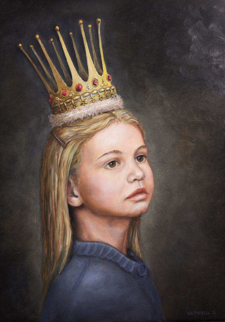 Princess Snobbypants painting by Tim Wetherell